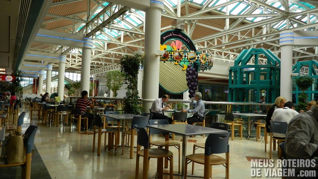 Praça de alimentação do BurJuman - Dubai