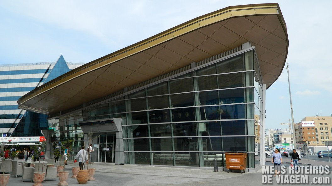 Estação de Metrô de Dubai