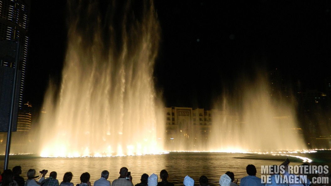 Show das Fontes de Dubai - Dubai Fountain