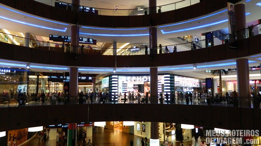 Shopping Dubai Mall - Emirados Árabes
