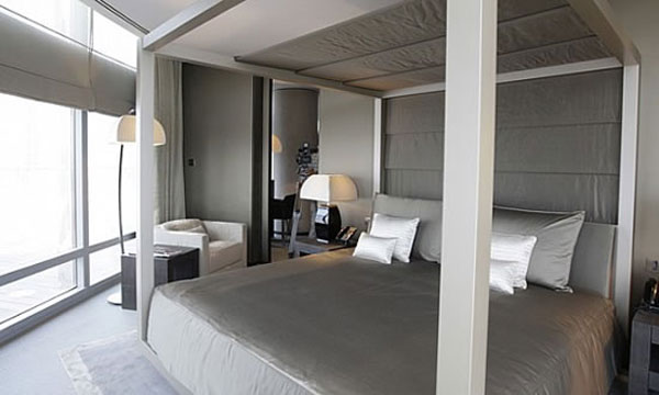 Suíte do Armani Hotel (fonte: extravaganzi.com)