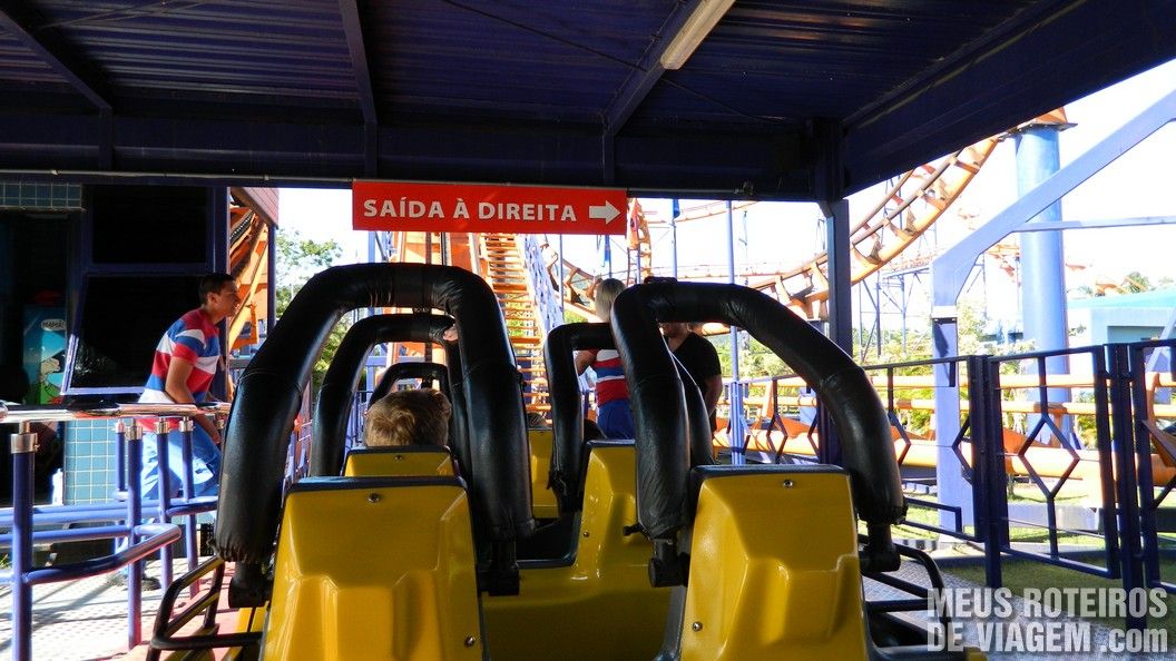 Montanha-russa Star Mountain - Parque Beto Carrero World Penha