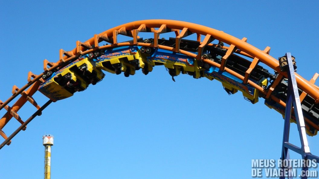 Montanha-russa Star Mountain - Parque Beto Carrero World Penha