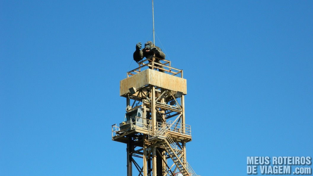 Elevador Free Fall - Parque Beto Carrero World Penha/SC
