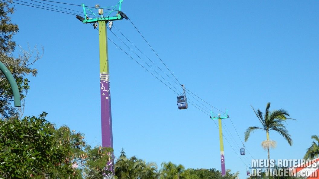 Teleférico - Parque Beto Carrero World Penha/SC
