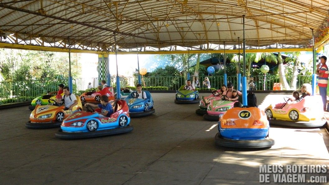 Carrinho de bate-bate - Parque Beto Carrero World Penha/SC