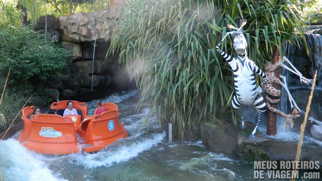Crazy River Madagascar - Parque Beto Carrero World Penha/SC