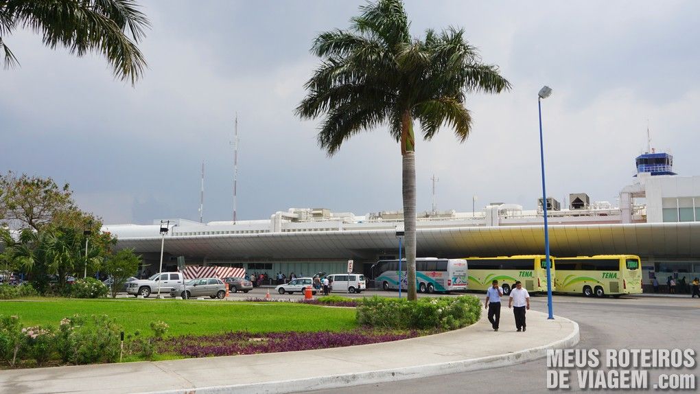 O Aeroporto de Cancun e Transporte para a Cidade Meus Roteiros de Viagem