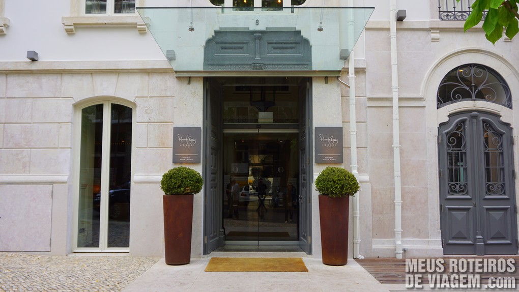 Entrada do hotel Porto Bay Liberdade - Lisboa, Portugal