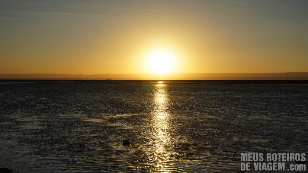 Por do sol no Salar do Atacama - Agência Araya Atacama