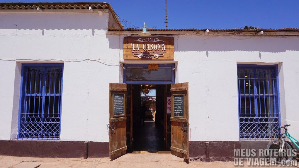 Restaurante La Casona - San Pedro de Atacama, Chile