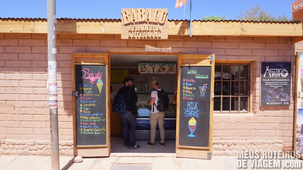 Sorveteria Babalu - San Pedro de Atacama, Chile