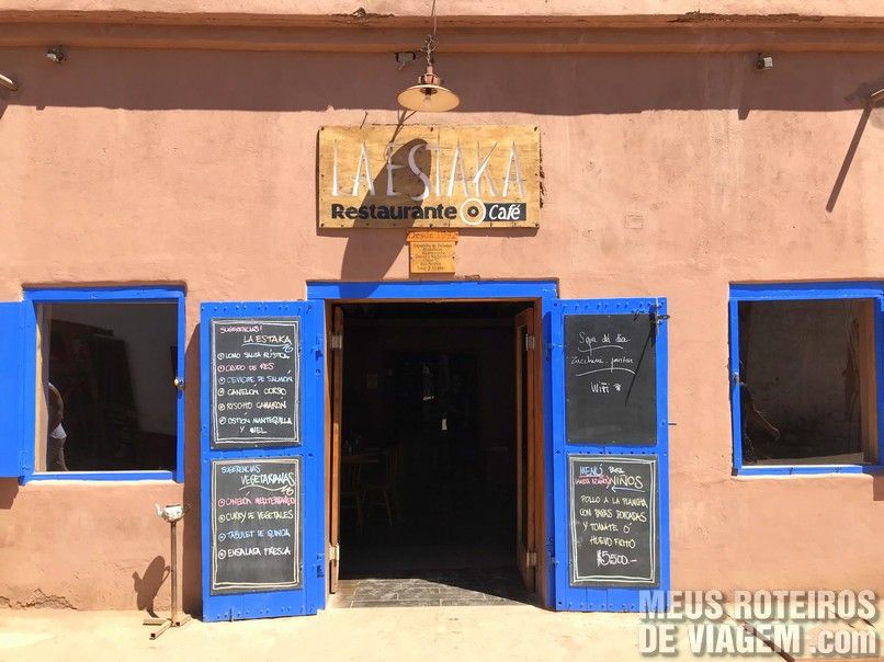 Restaurante La Estaka - San Pedro de Atacama, Chile