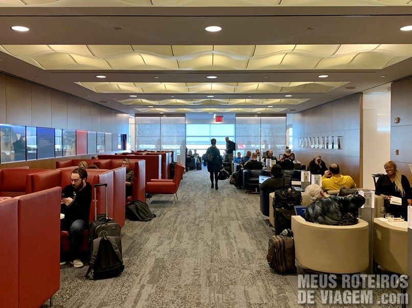 Sala Vip Delta Sky Club - Aeroporto JFK, Nova York