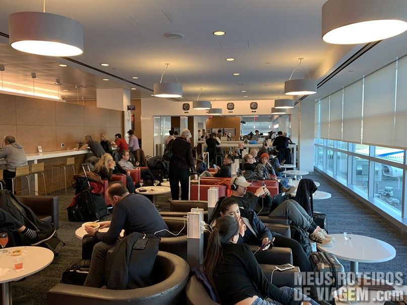 Sala Vip Delta Sky Club - Aeroporto JFK, Nova York