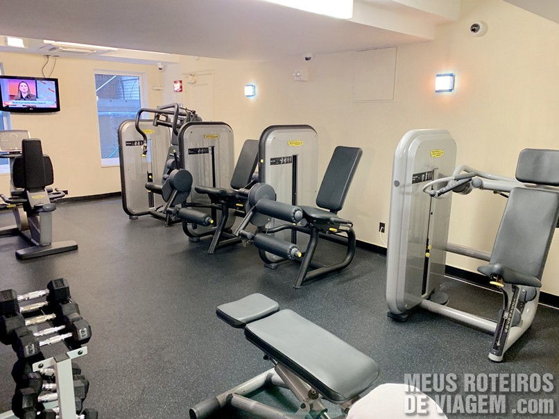 Academia do Hotel Edison Times Square - Nova York