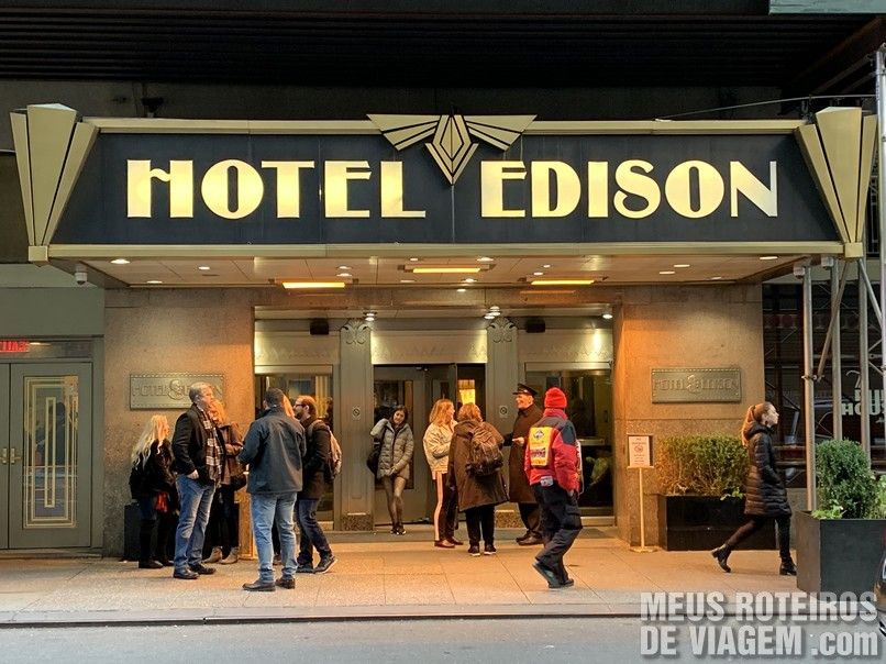Entrada do Hotel Edison Times Square - Nova York