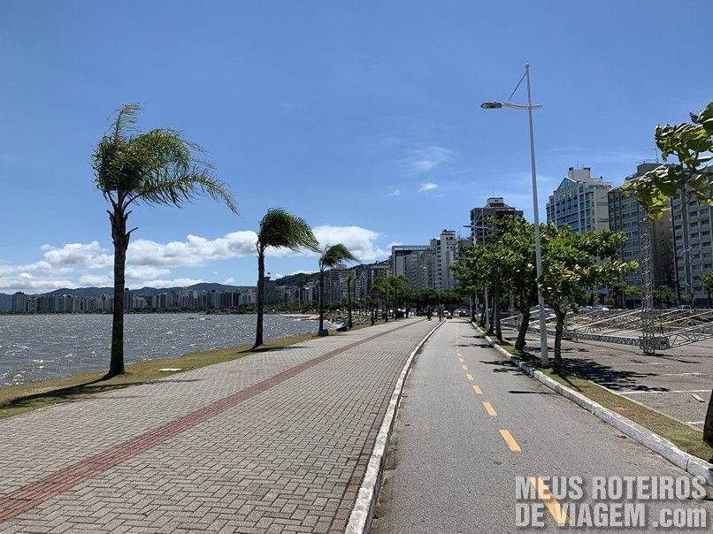 Ciclovia da Av. Beiramar Norte - Florianópolis